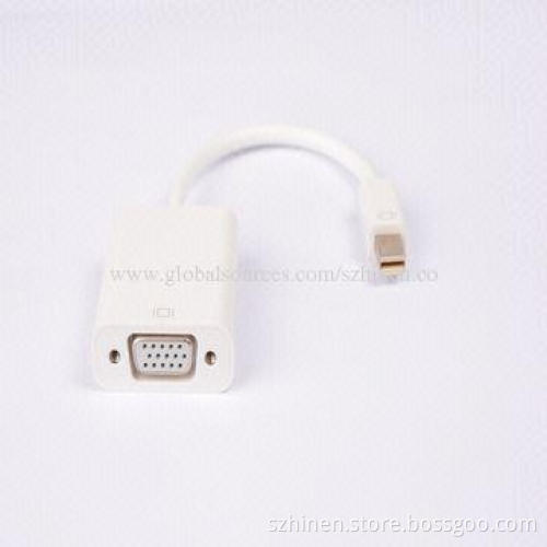 Mini DisplayPort to VGA Adapter, 1,920 x 1,200 pixels Resolution